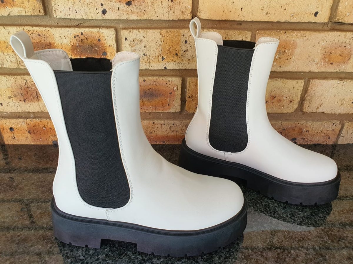 Charlotte Russe elastic boots