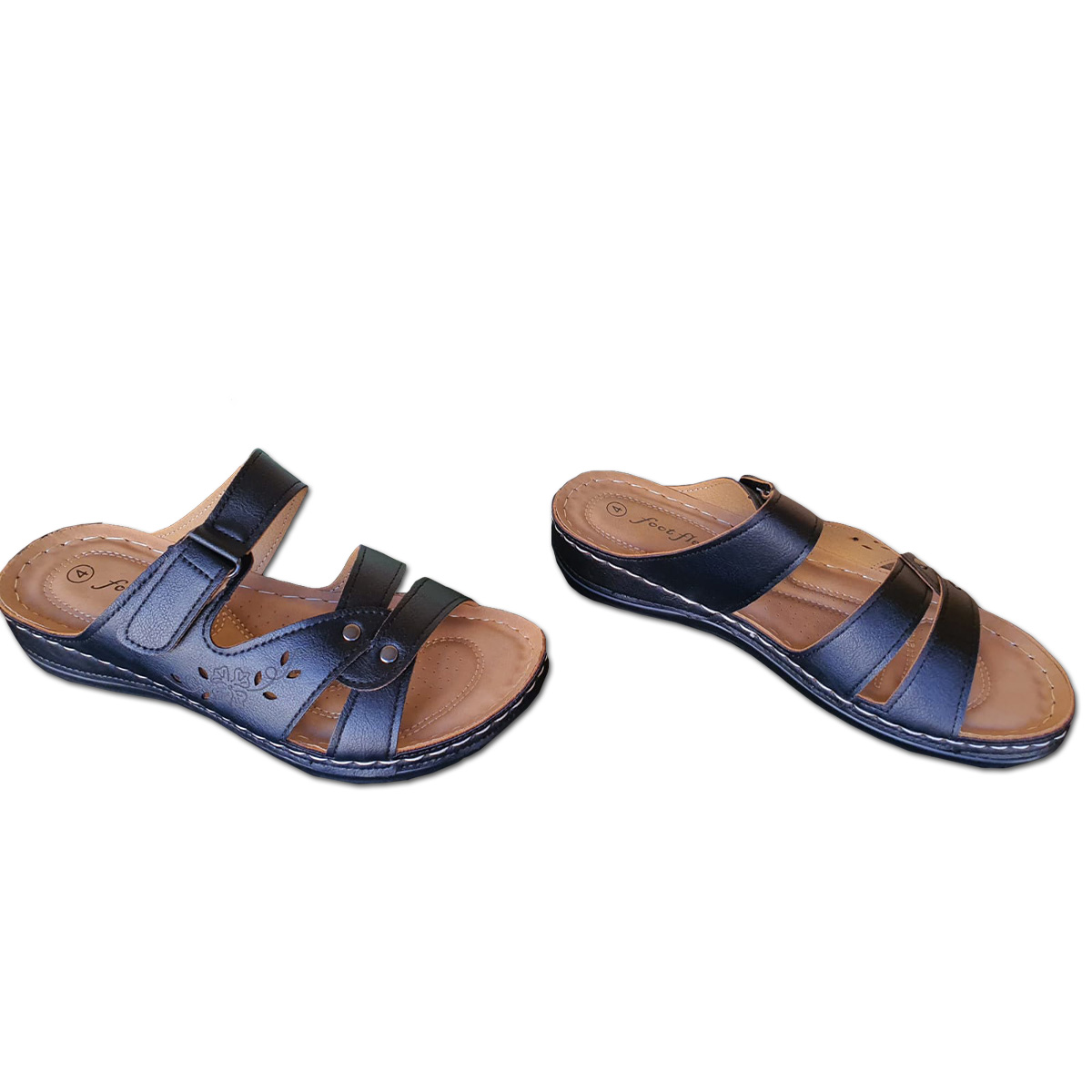 Foot Flex Sandals – Flower Cutwork Foot Flex Sandals - Flower Cutwork